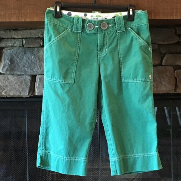 Clearance! ⚠️ Roxy Capri Khaki Style Pants, Size 5 - Picture 3 of 8